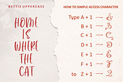 Bettie, a Script Font by Allmostudio (Thumbnail 6 of 8)