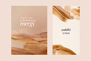 Cream Gold Hand Painted Textures, a Background Graphic by eclosque (Thumbnail 27 of 32)