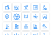 Quantum Physics Icons, an Outline Icon by Brickclay (Thumbnail 6 of 7)