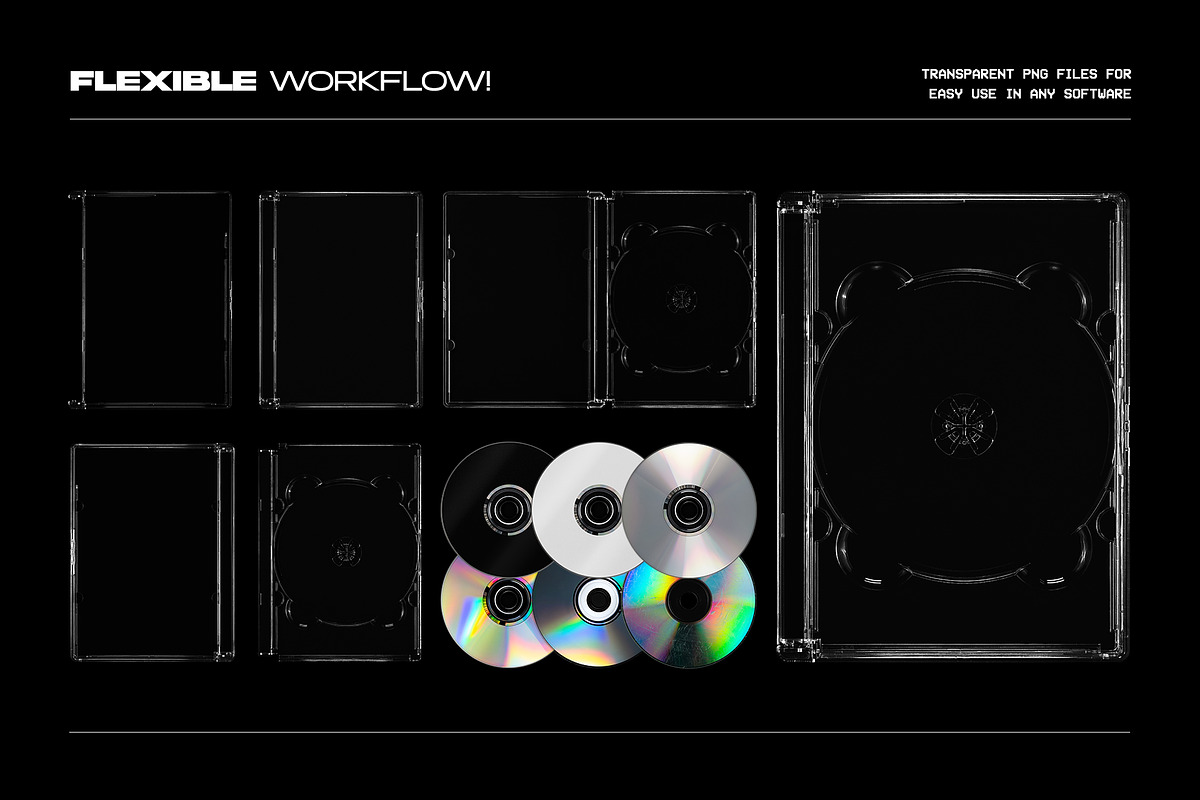 DVD Jewel Case Mockup, a Packaging Mockup by FLYERWRK (Photo 7 of 11)