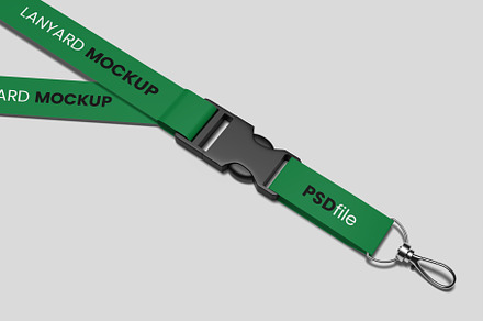Lanyard Mockup, a Merchandise Mockup by baim_std