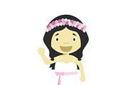 Wedding characters in cartoon style, a Person Illustration by asantosg (Thumbnail 15 of 25)