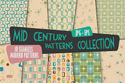 Atomic Age 1950's Retro Pattern Set, a Pattern Graphic by Kokoshka (Thumbnail 1 of 7)