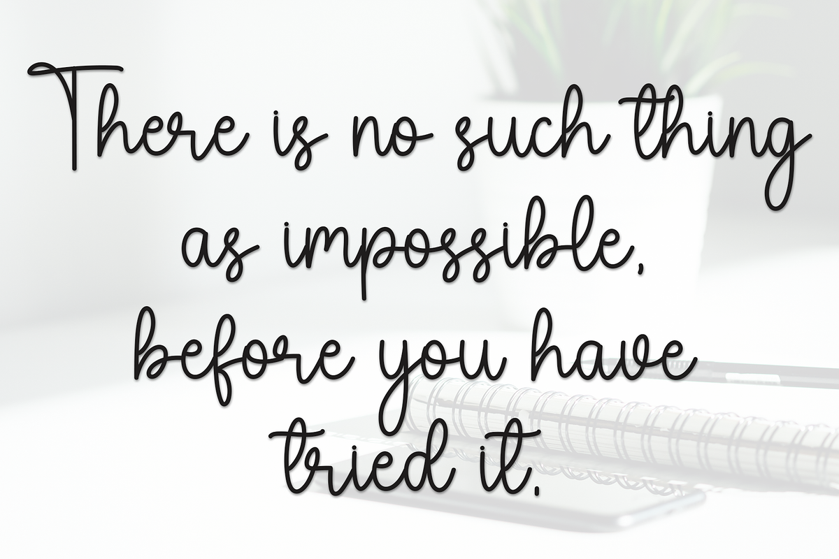 Sweety, a Script Font by FreshTypeINK (Photo 3 of 8)