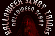 Blatters – Halloween Gothic Font, a Serif Font by Drizy (Thumbnail 2 of 10)