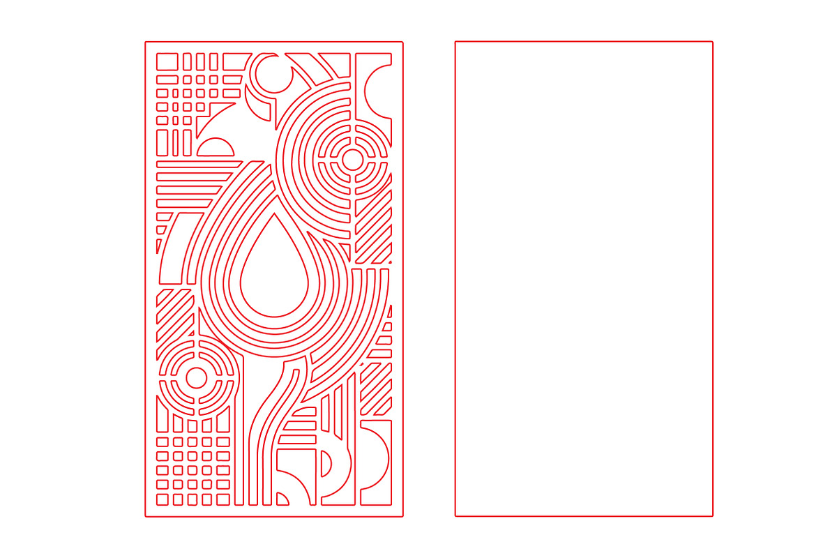Modern Geometric Panel SVG, an Object Graphic by DreamCafeArt (Photo 4 of 4)