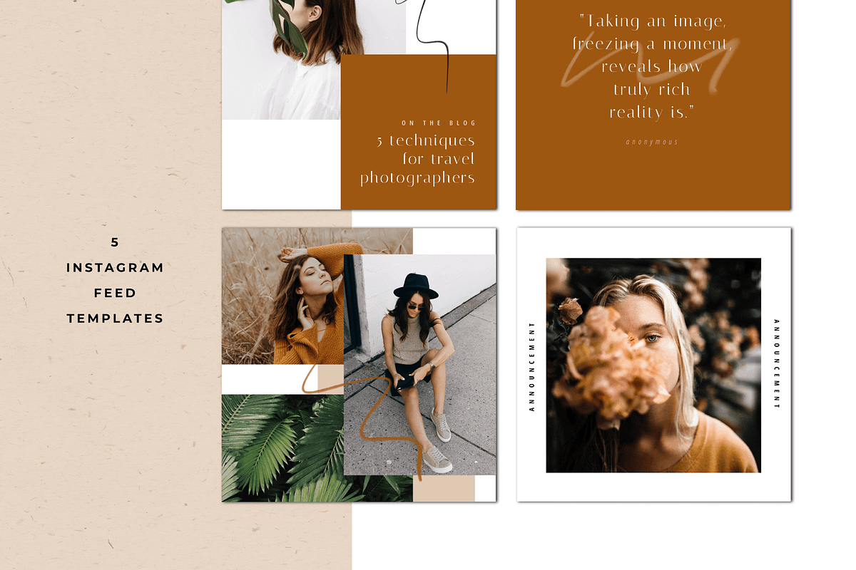 Budapest Social Media Kit, a Social Media Template by The Blog Stop (Photo 5 of 10)