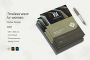 Timeless Wear For Women - Poster, a Poster Template by VUNIRA (Thumbnail 1 of 3)