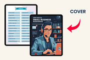 Digital Small Business Bookkeeping, a Print Template by Designmela01 (Thumbnail 8 of 8)