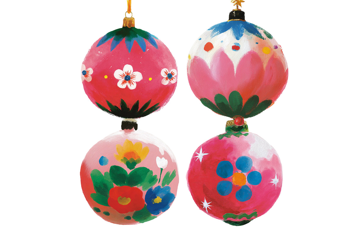 Christmas Baubles clipart, an Illustration by Designworld (Photo 4 of 5)