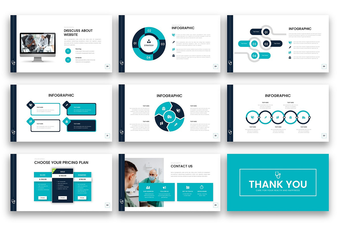 Trachea-Medical PowerPoint Template, a Design Template by kreatifreya (Photo 5 of 5)
