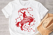 Cowboy Christmas SVG Bundle Design, a Graphic by TanchaArt (Thumbnail 3 of 11)