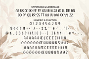Happy Boho | Script Font, a Script Font by Scratchones (Thumbnail 7 of 8)