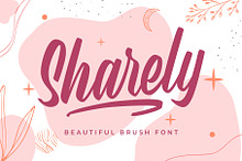 SALE! Sharely - Beautiful Brush Font