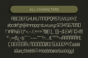 Agaline Vintage, a Sans Serif Font by Craft Supply Co. (Thumbnail 8 of 8)