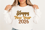 Christmas Happy New Year PNG, an Illustration by DreamArtGraphic (Thumbnail 2 of 5)