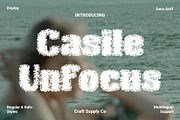 Casile Unfocus, a Sans Serif Font by Craft Supply Co. (Thumbnail 1 of 8)