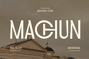 Machun – Elegant Editorial Typeface, a Sans Serif Font by MaikoHatta (Thumbnail 1 of 10)