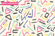 Memphis seamless patterns, a Pattern Graphic by mamormo (Thumbnail 5 of 5)