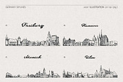 Germany Skylines, a Work Illustration by TheMountBirdStudio (Thumbnail 5 of 7)