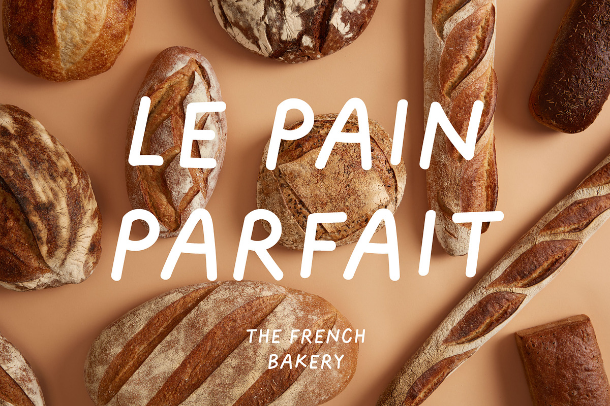Small bakery | handwritten font, a Handwritten Font by JuliaVolkova (Photo 6 of 8)