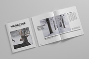 Us Letter Magazine Mockup, a Print Template by AlkStudio (Thumbnail 1 of 14)