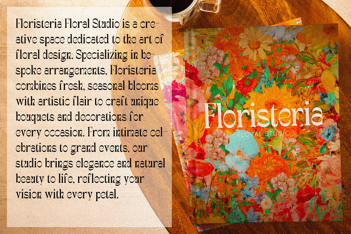 Nouvore - Elegant Display Serif Font, a Serif Font by Almeera Std (Photo 5 of 6)