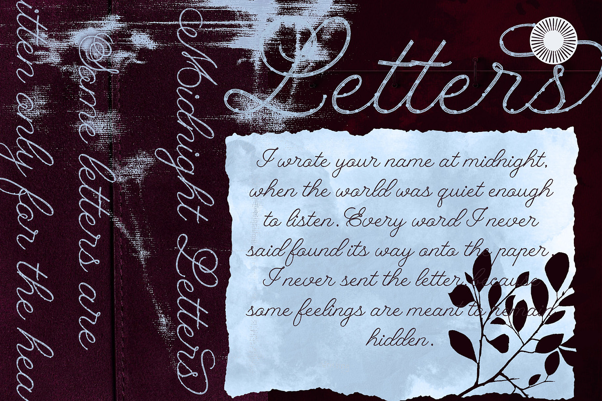 Oh Beads - Beaded Script Font, a Script Font by Setara Langit CreativeStd (Photo 3 of 14)
