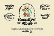 Aethics Surfing Summer Script Font, a Script Font by Maulana Creative (Thumbnail 6 of 7)