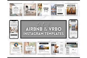 Airbnb Instagram Template Bundle!
