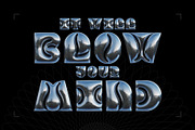 Inflated Foil - Color Bitmap Font, a Symbol Font by Gleb Guralnyk (Thumbnail 4 of 4)