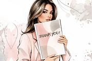 Modern Beauty Collection, a Person Illustration by MarisoArt (Thumbnail 8 of 8)