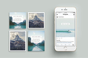 J U N I P E R  Instagram Pack, a Social Media Template by 46&2 Collective (Thumbnail 2 of 9)