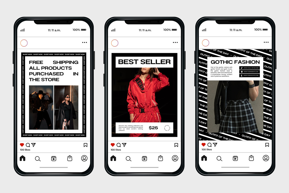 Fashion White Template, a Social Media Template by Kalubuak (Photo 6 of 10)