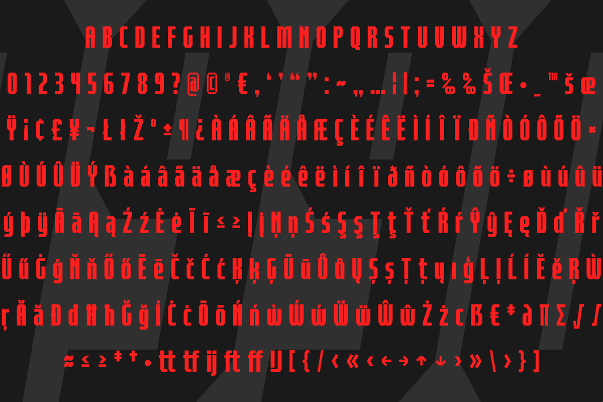 SP COUNTER, a Sans Serif Font by Sup.Port Studio (Photo 11 of 13)