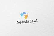 Aero Shield Logo Template, a Branding & Logo Template by Graplick (Thumbnail 2 of 2)