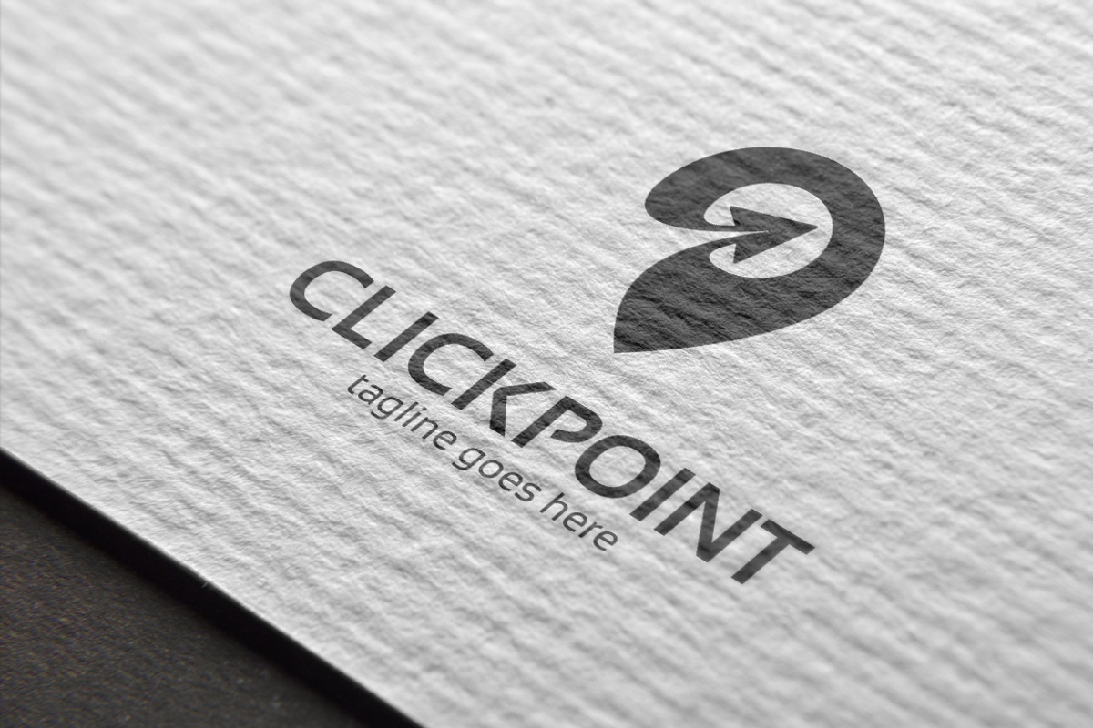 Click Point Logo, a Branding & Logo Template by CAIRON CREATIVESTUDIO