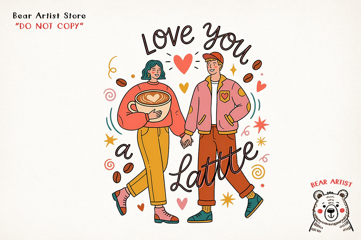 Valentine’s Coffee Sublimation, an Object Graphic by GlitterCraft (Photo 23 of 41)