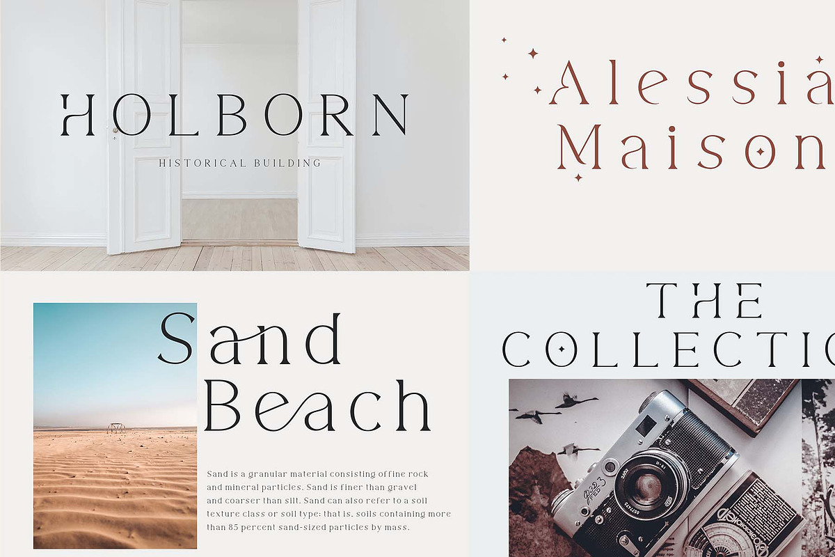 Elegante Serif & Sans Serif Bundle, a Sans Serif Font by Flawless And Co (Photo 6 of 10)