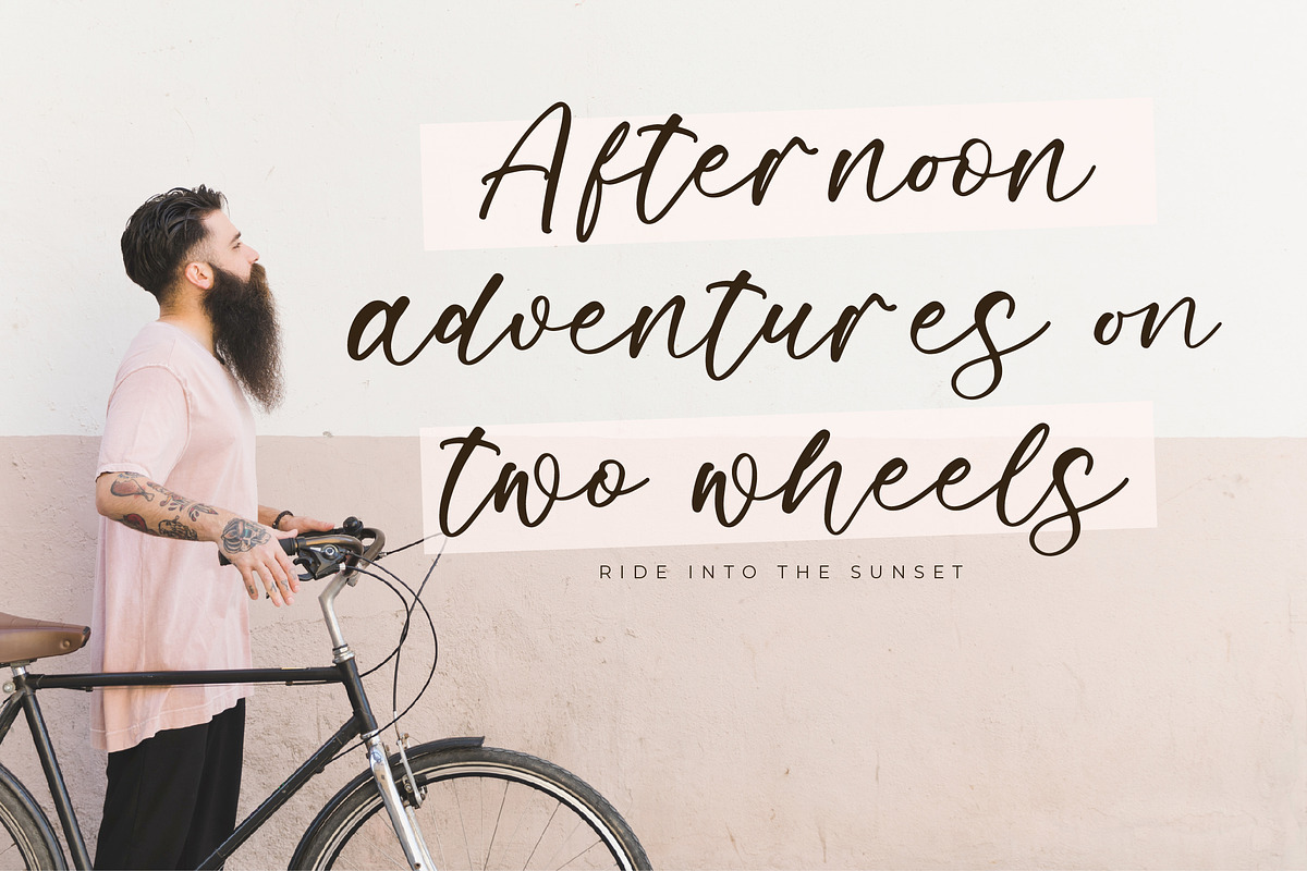 Moltaris Rabbit, a Script Font by Integritype Studio (Photo 12 of 15)