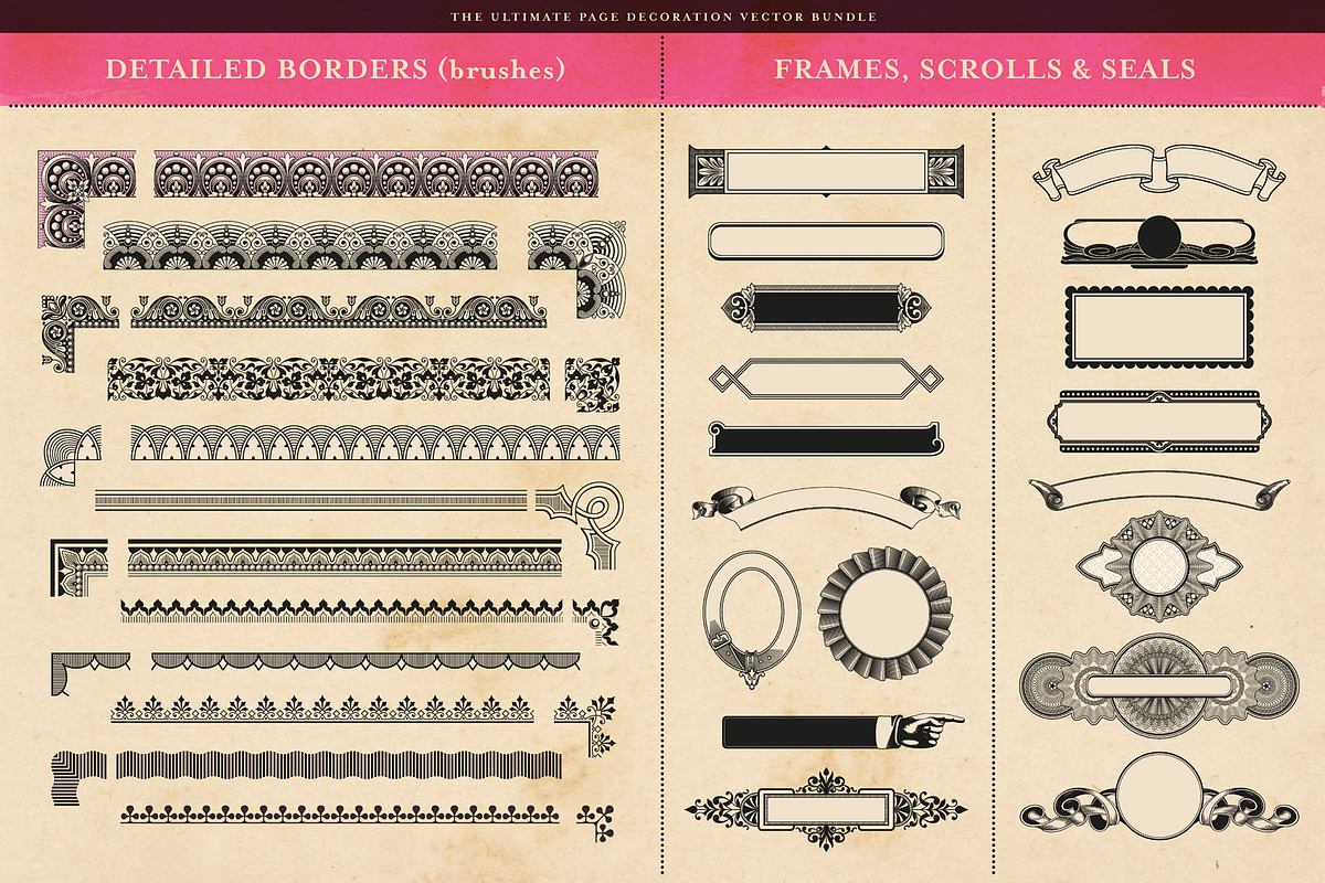 SALE! Page Decoration Bundle, a Decorative Illustration by Anja Kaiser (Photo 3 of 5)