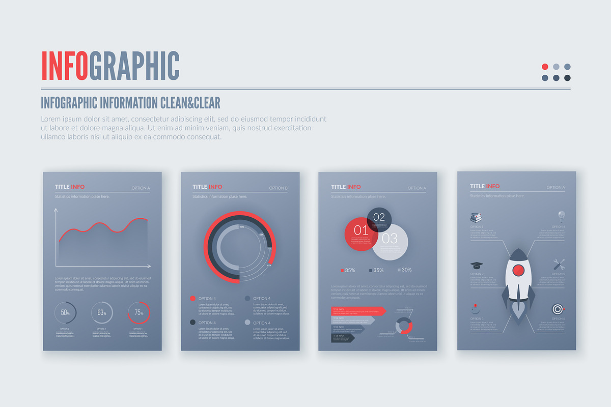 Infographic Presentation Templates, a Presentation Template by Chuhastock (Photo 7 of 13)