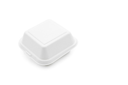 Food box container for delivery or takeout isolated on white bac, a Food & Drink Photo by Asya Nurullina