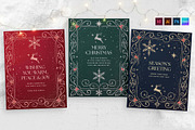 Merry Christmas Flyer Template, a Flyer Template by BrandPacks (Thumbnail 1 of 6)