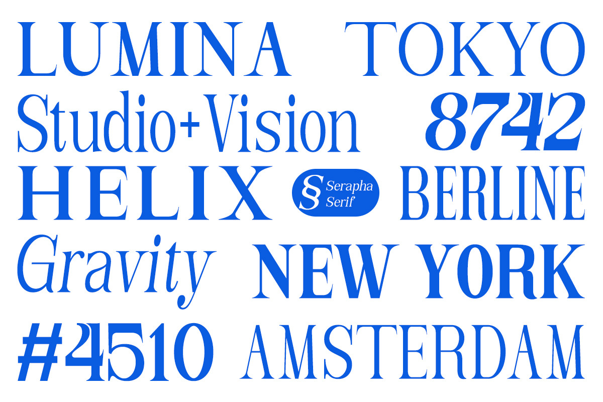 Serapha Serif, a Serif Font by Slex Studio (Photo 11 of 13)