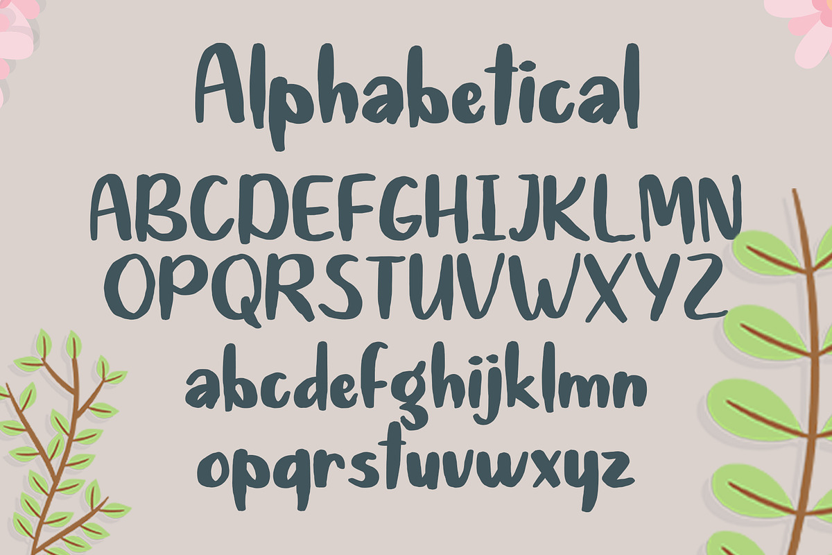 Jena & Gula | Love and Playfull Font preview 8