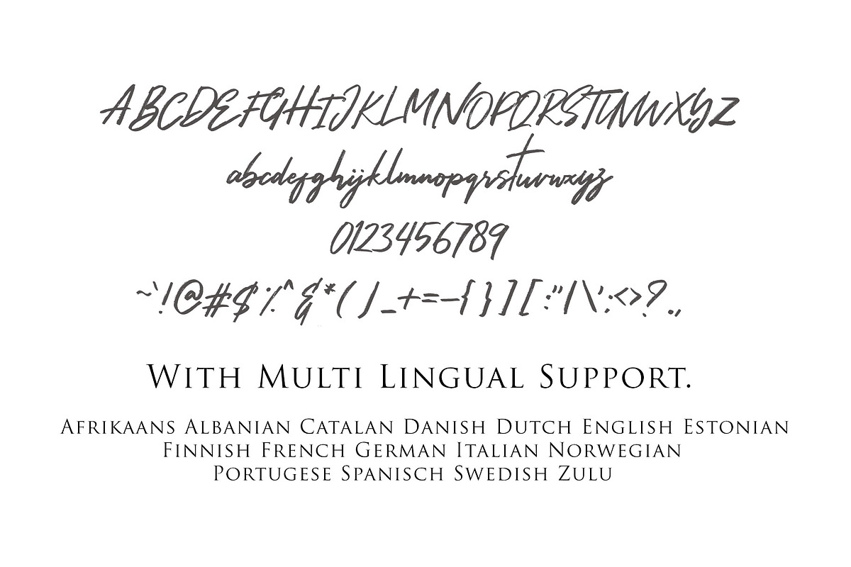 Hariston - Classy Signature Font preview 4