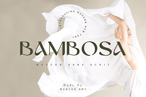 Bambosa Modern Sans Serif