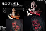 10 Bloody Halloween Photoshop Action, an Action Add-On by Hue Palettte Studio (Thumbnail 5 of 10)