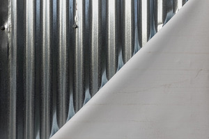 corrugated sheet metal fence, a Background Photo by sirylok